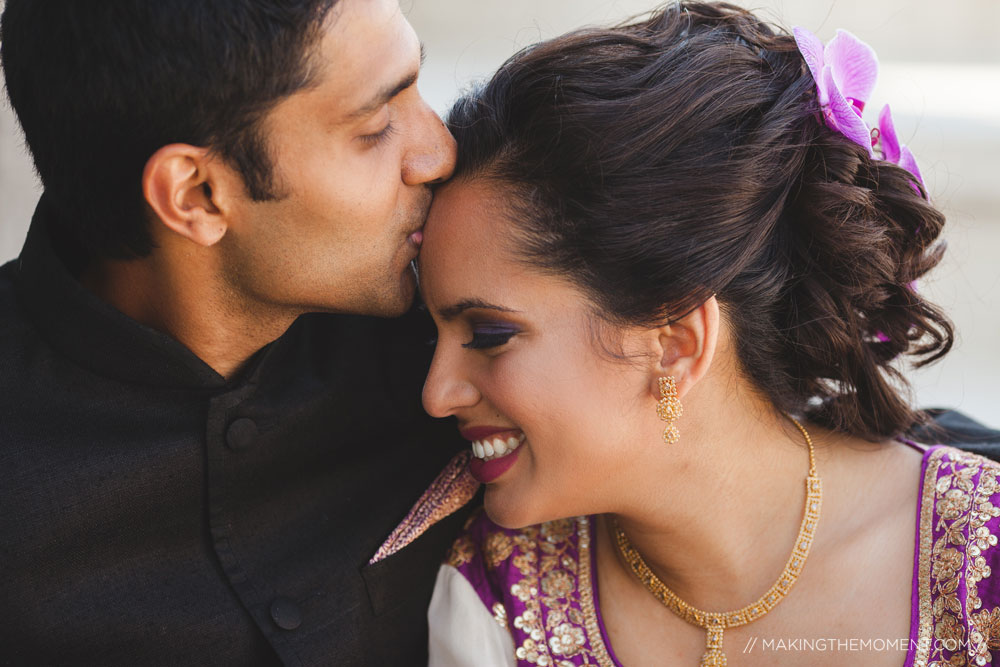 Cleveland Indian Wedding Couple Photography