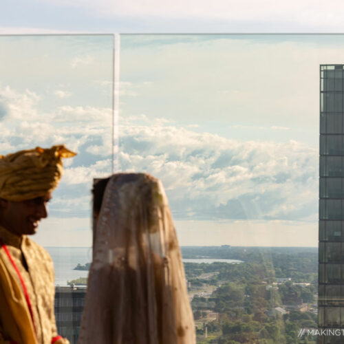 Cleveland Indian Wedding Couple Photography