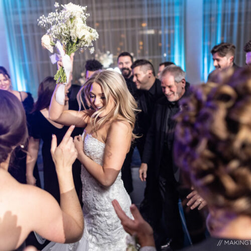 Fun Wedding Reception Photography Cleveland