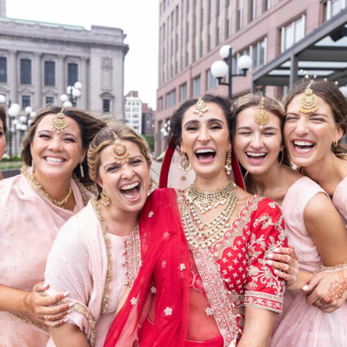 Indian Wedding Party Photo Cleveland