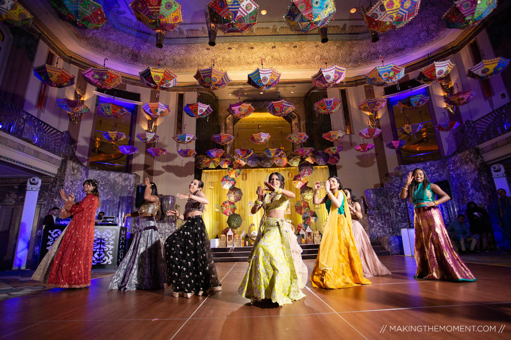 Colorful Indian Wedding Photography Cleveland