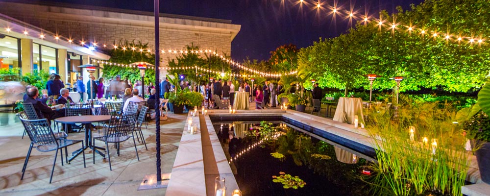 Cleveland Botanical Gardens Outdoor Reception