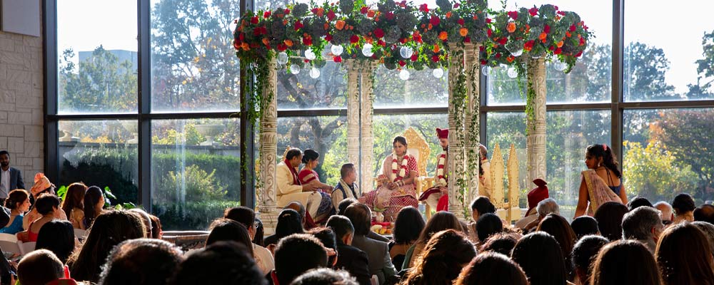 Indian Wedding Ceremony Cleveland Botanical Gardens
