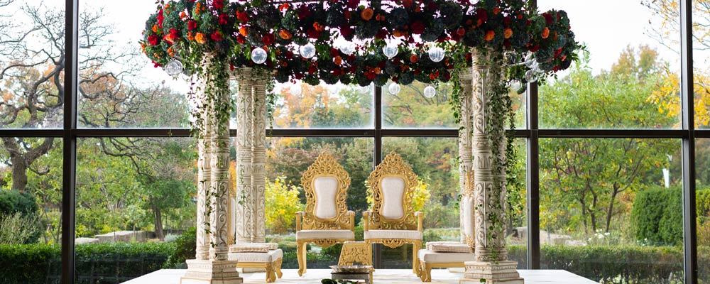 Indian Wedding Cleveland Botanical Gardens