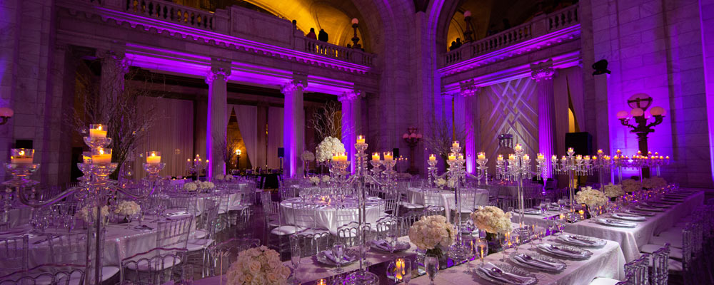 Reception Decor Cleveland Old Courthouse