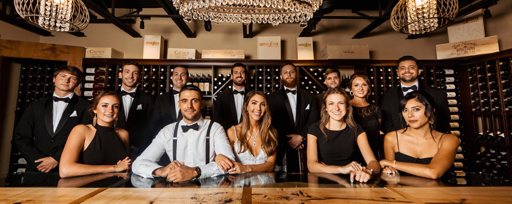 sapphire creek wedding party