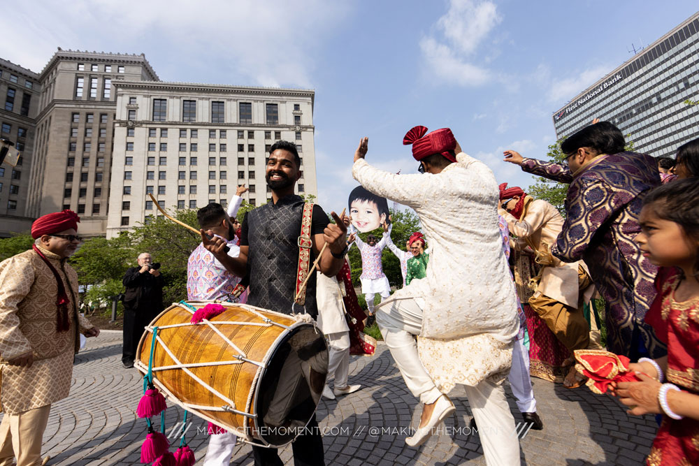 Indian Wedding Celebration Cleveland Photographer