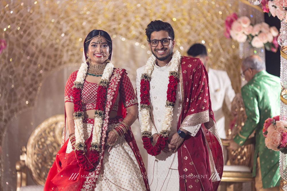 Indian Wedding Couple Cleveland
