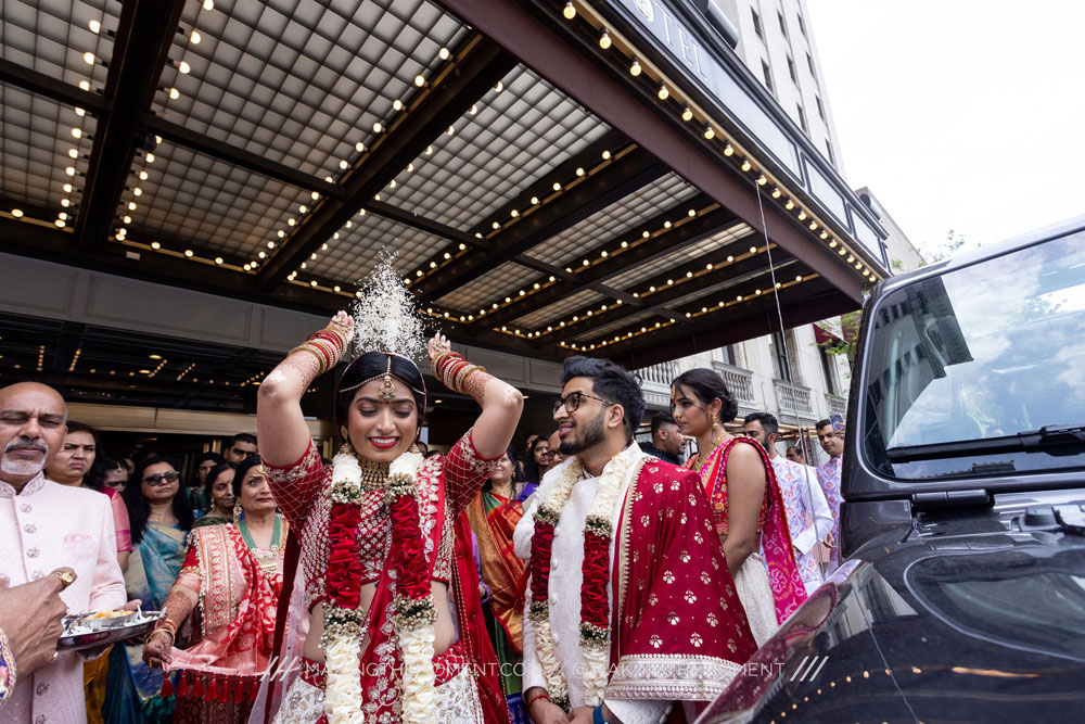 Hotel Cleveland Indian Wedding Photography