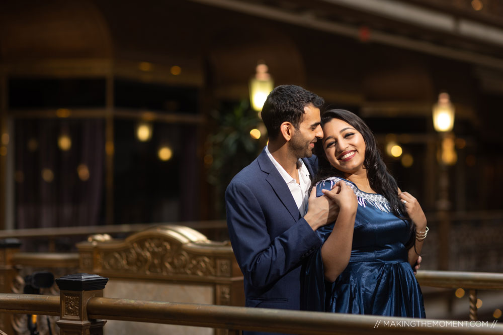 Engagement Session Cleveland Arcade