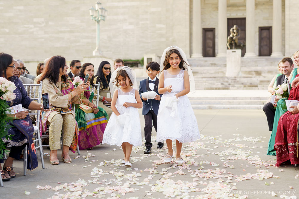 Wedding Ceremony Cleveland Museum of Art