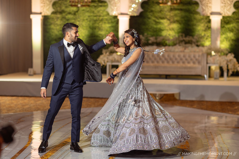 Indian Wedding Couple Cincinnati