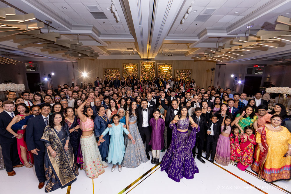 Downtown Cleveland Marriott Indian Wedding