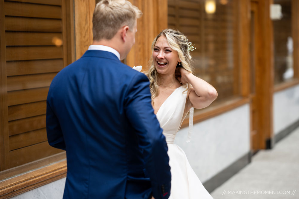 Wedding Photography Cleveland Hyatt Arcade
