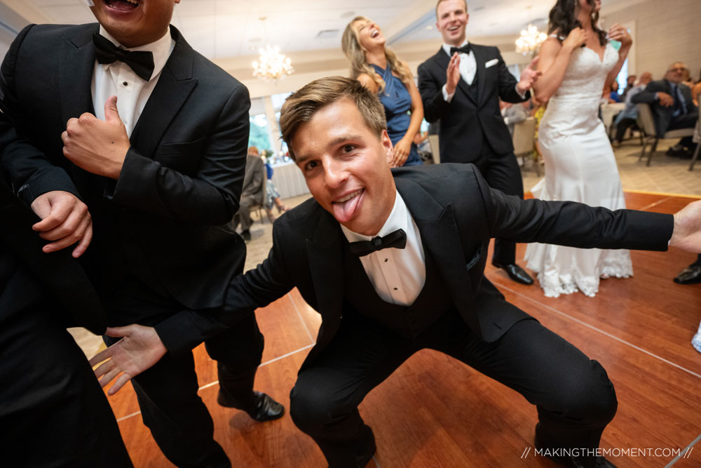 Westwood Country Club Rocky River Wedding Reception Making the Moment