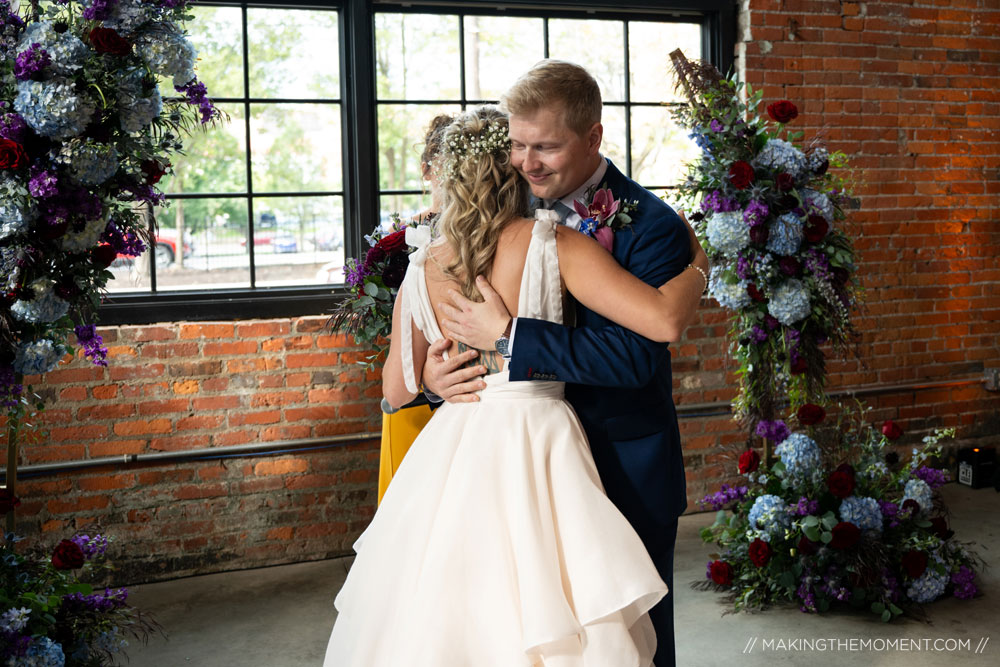 Tenk West Bank Cleveland Wedding Ceremony