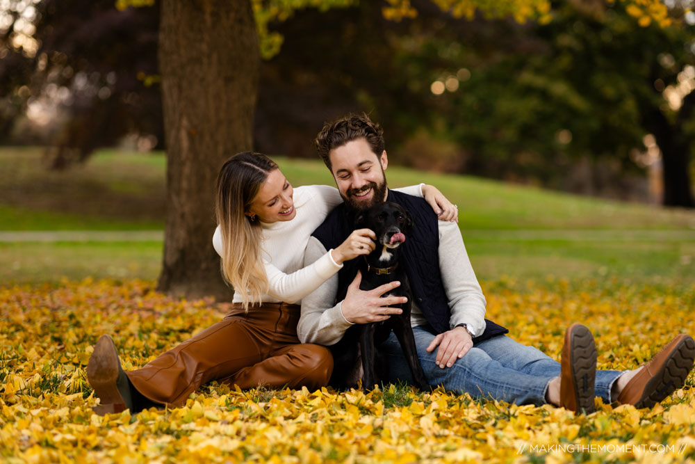 Dog Friendly Engagement Photographer Cleveland