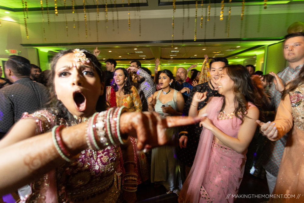 Indian Wedding Reception Photographer Cleveland