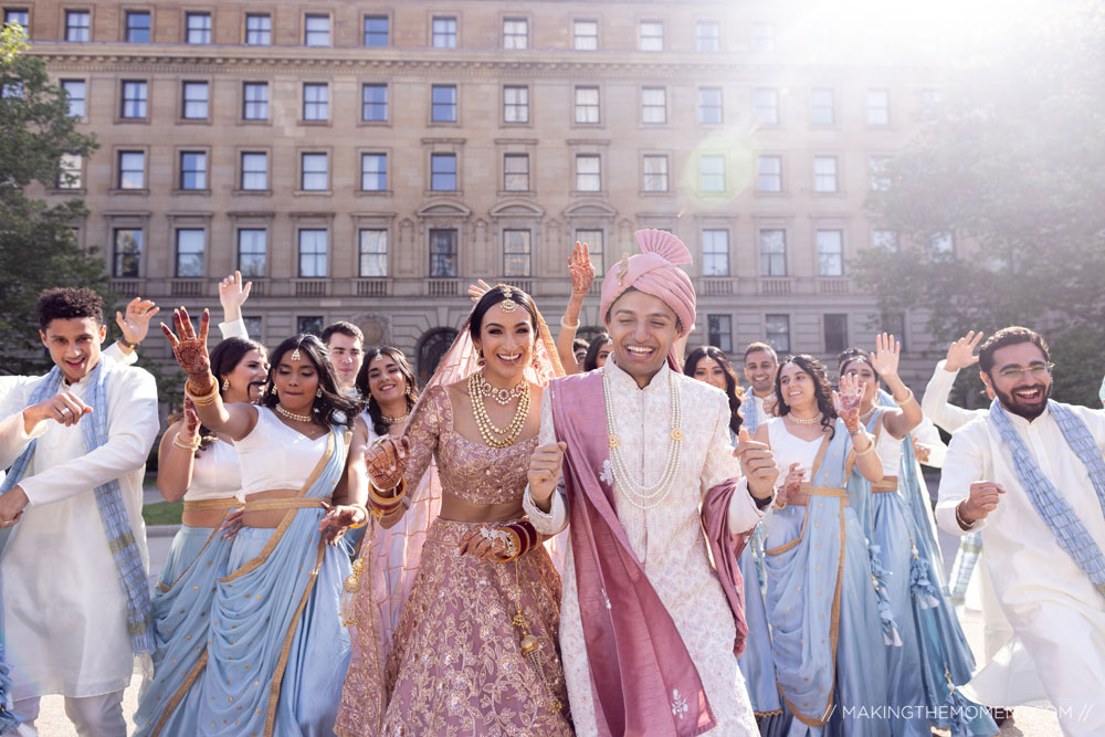 Fun Indian Wedding Photographer Cleveland