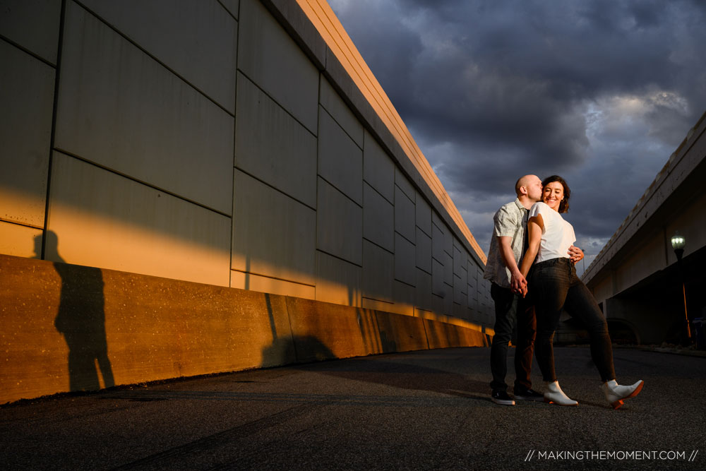 Cleveland Engagement Photo