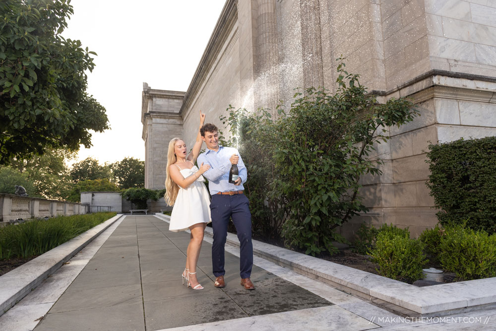 Fun Engagement Photographer Cleveland
