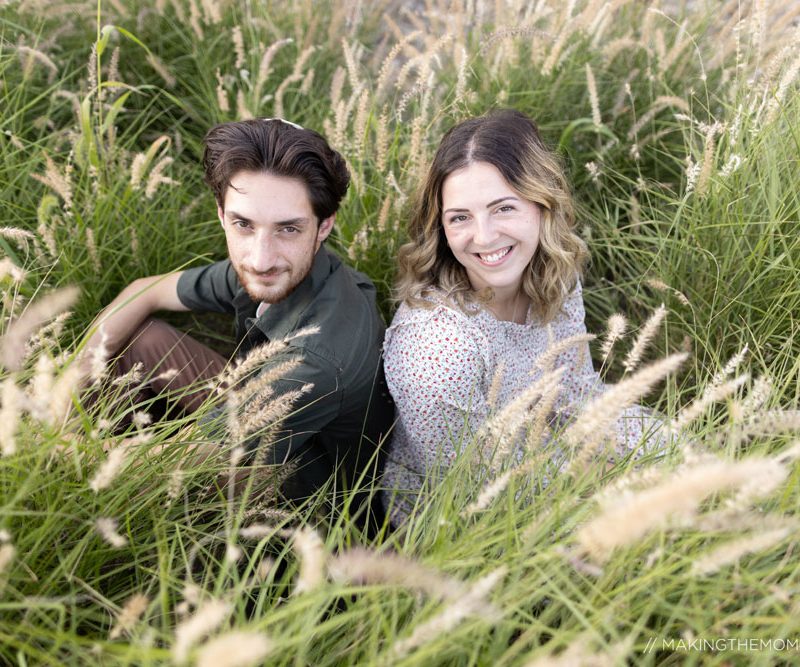 Outdoor Engagement Photos Cleveland