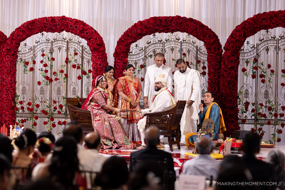 Hilton Cleveland Indian Wedding Ceremony