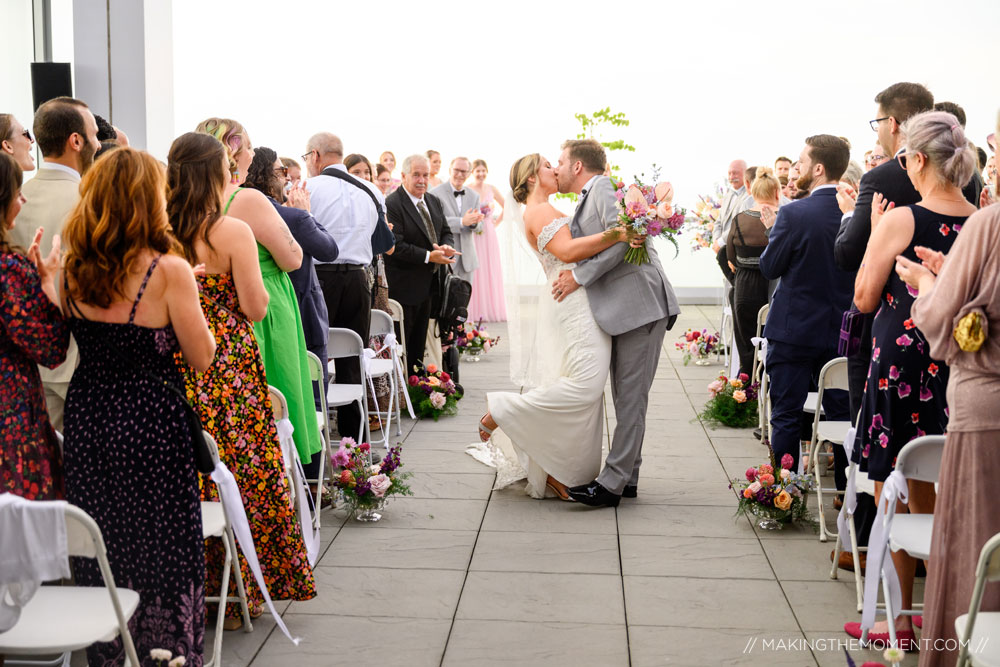 Rooftop Wedding Ceremony Lago East Bank