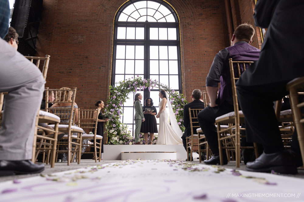 Creative Wedding Ceremony Photography Cleveland