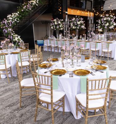 Windows on the River Cleveland Wedding Decor