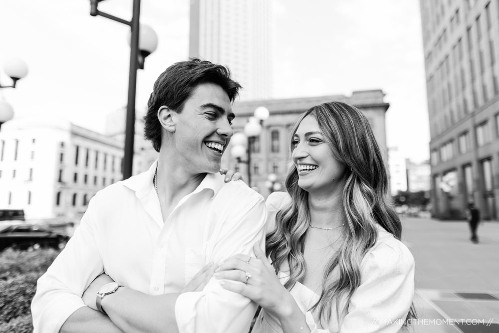 Engagement Photography Downtown Cleveland
