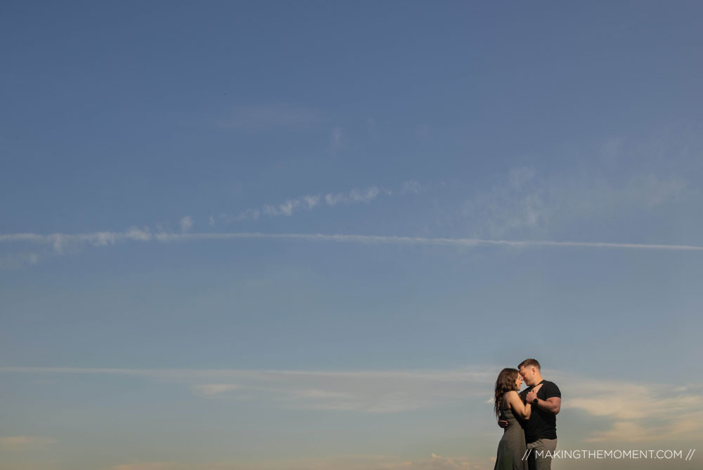 unique engagement session photographer cleveland